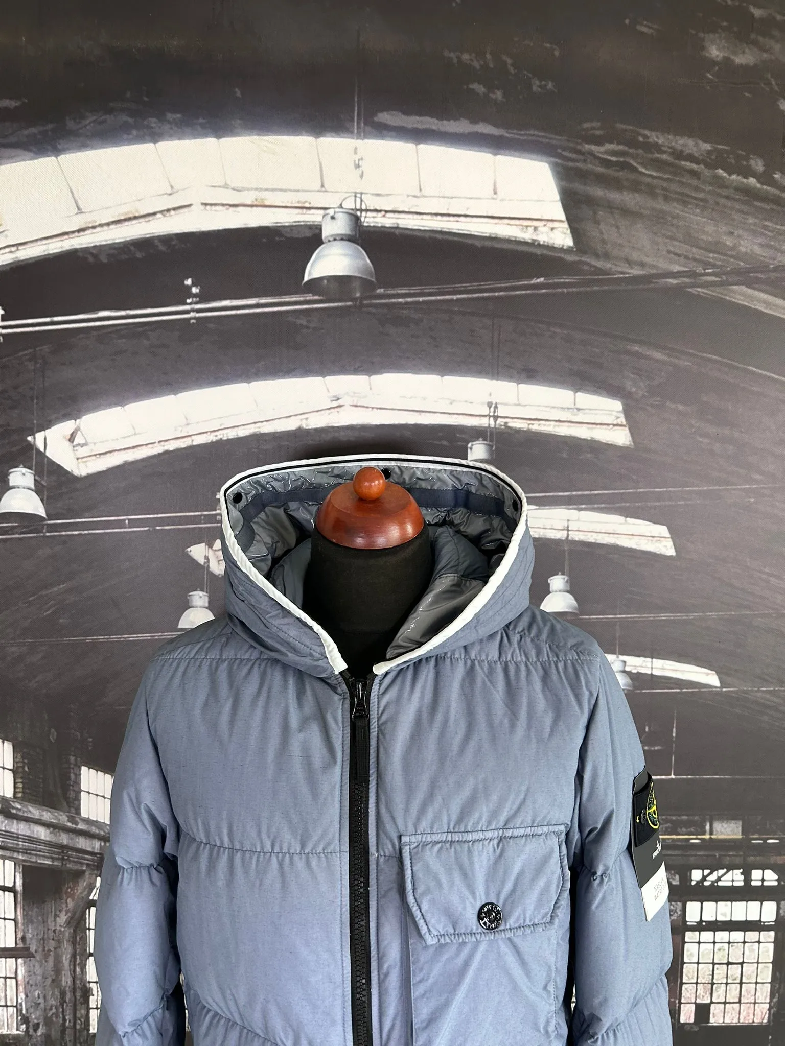 STONE ISLAND NASLAN LIGHT WATRO DOWN-TC JACKET