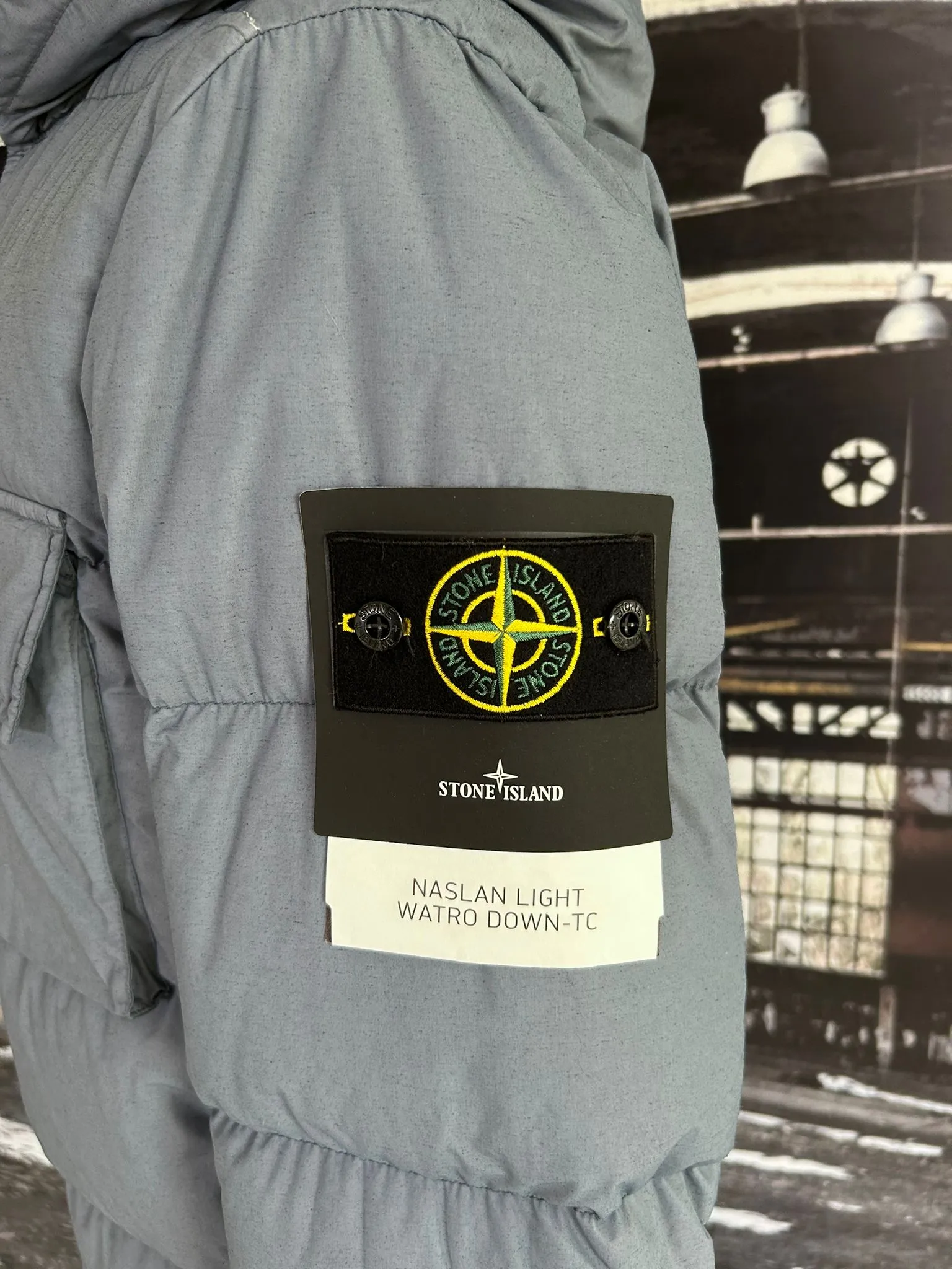 STONE ISLAND NASLAN LIGHT WATRO DOWN-TC JACKET