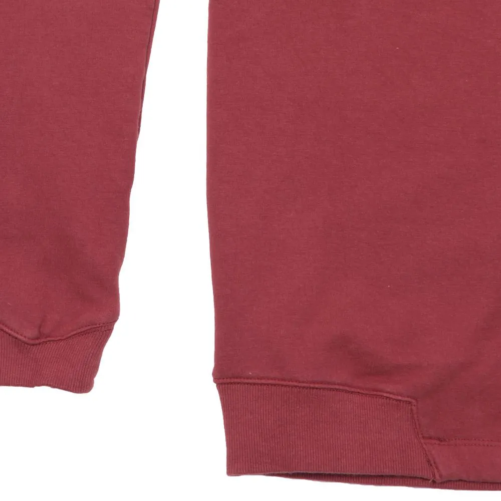 Stone Island Shadow Project Garment Dyed Fleece CrewBordeaux