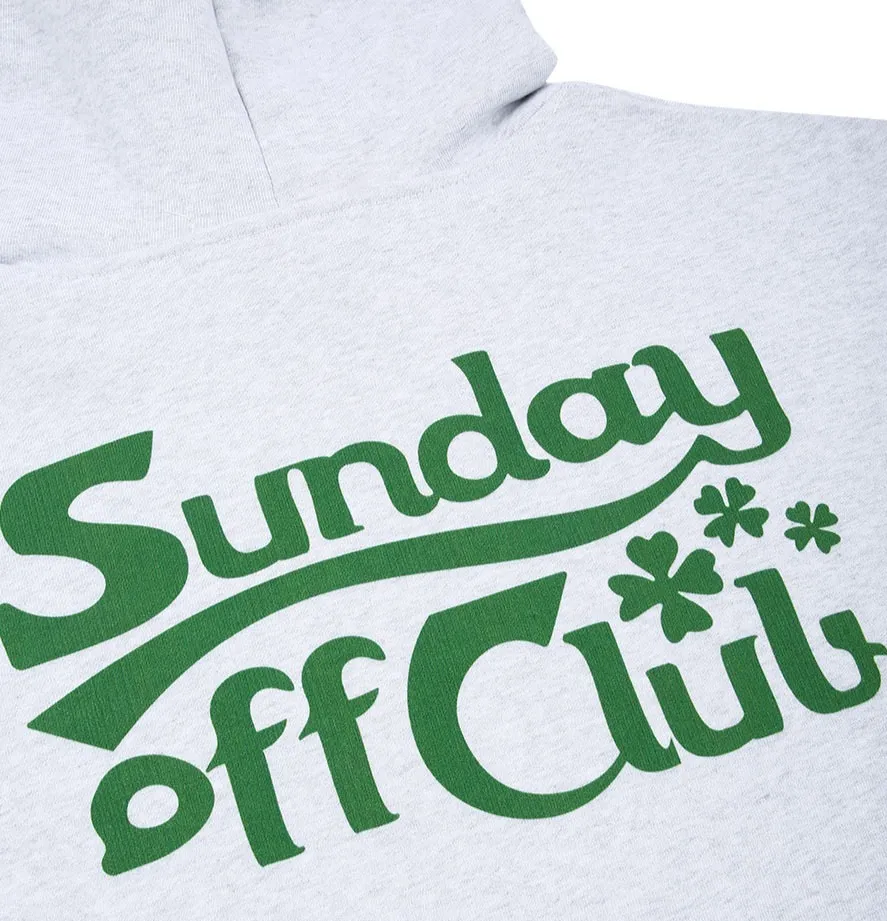 SUNDAYOFFCLUB  |Unisex Street Style Long Sleeves Logo Hoodies