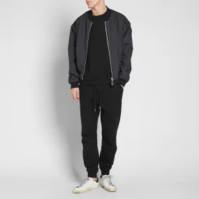 T by Alexander Wang Vintage Fleece Crew SweatBlack