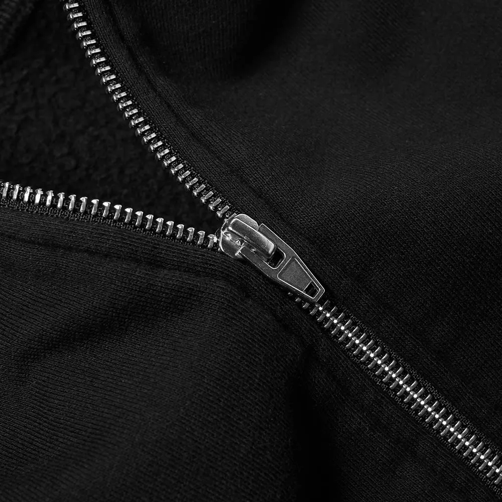 T by Alexander Wang Vintage Fleece Zip HoodyBlack