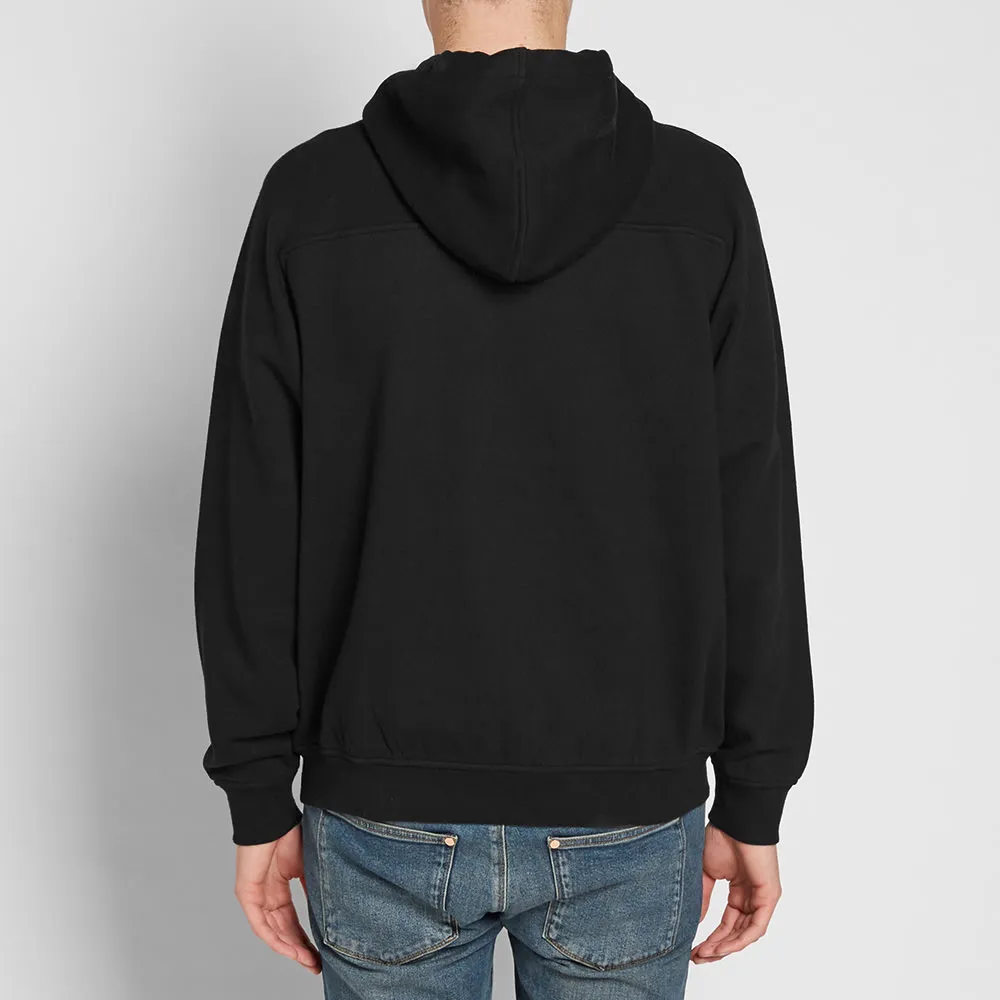 T by Alexander Wang Vintage Fleece Zip HoodyBlack