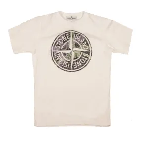 T-SHIRT CAMO ONE PRINT Bambino Bianco