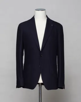 Tagliatore Sauma 20th Anniversary Silk & Wool Jacket / Navy