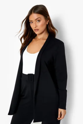 Tailored Blazer & Belted Pants Suit