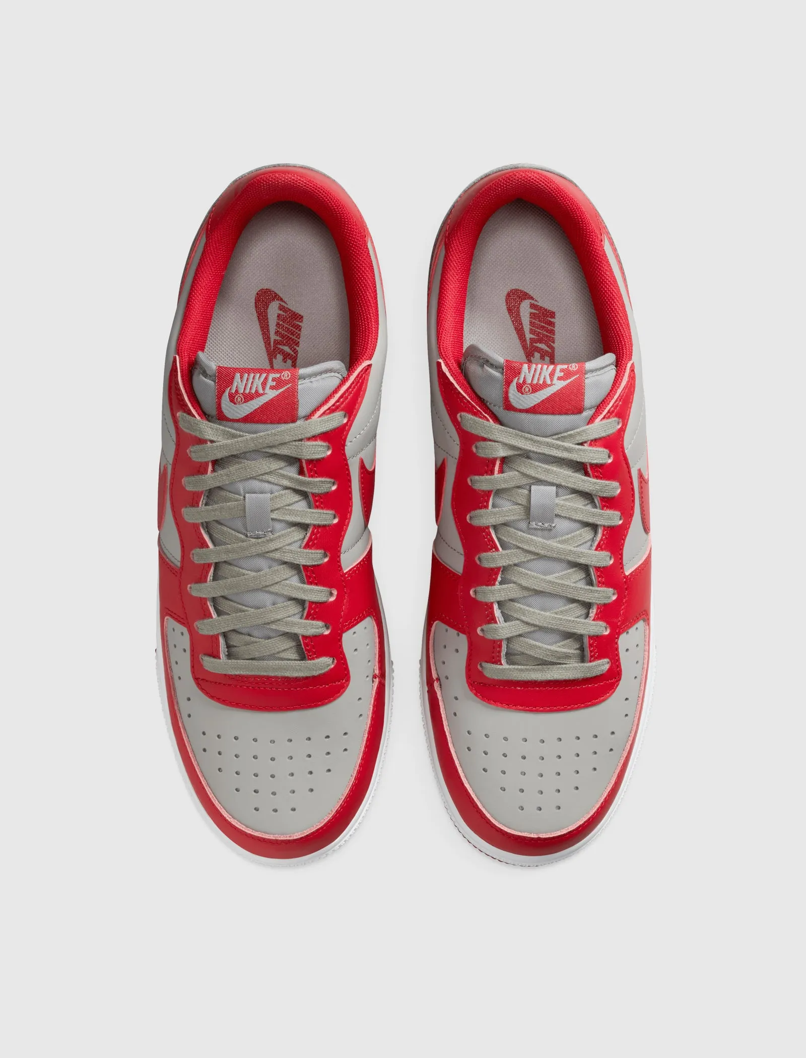 TERMINATOR LOW  MEDIUM GREY/VARSITY RED/WHITE