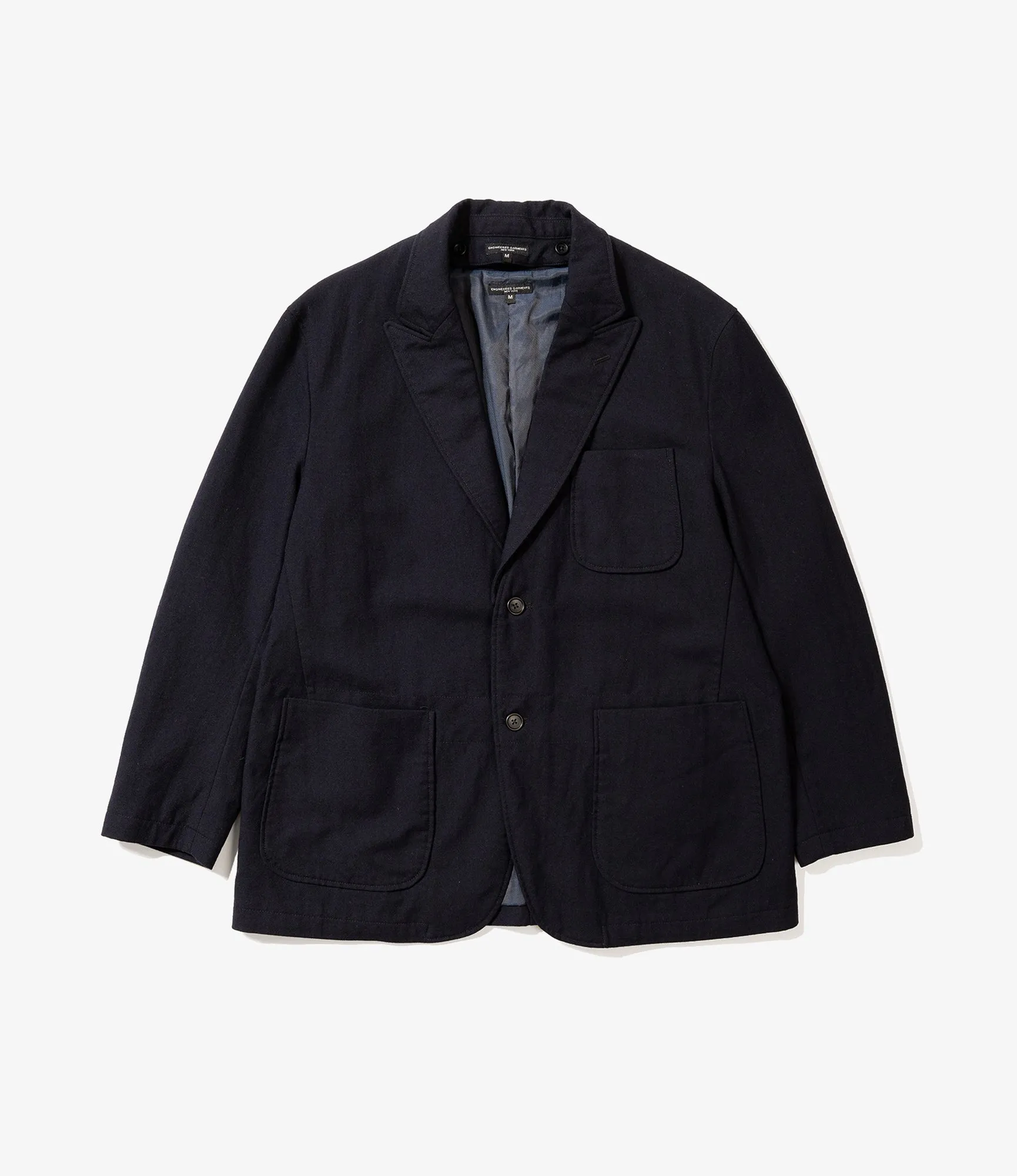 Trans Jacket – Dark Navy Wool Uniform Serge