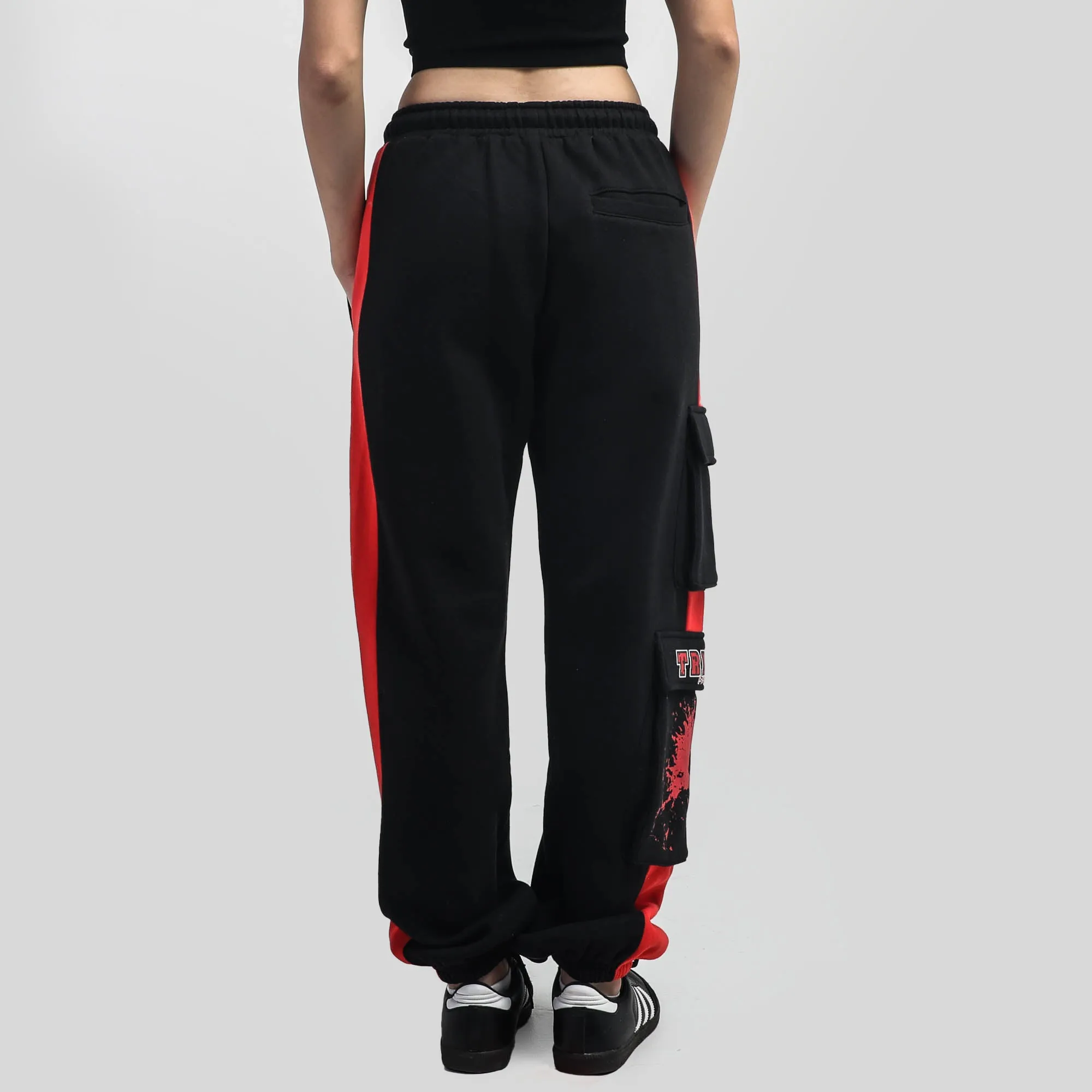 Trigun Black Cargo Sweatpants