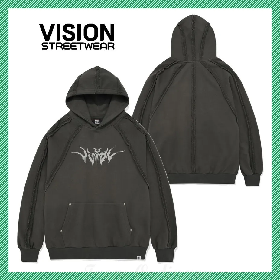 Vision Street Wear  |Unisex Street Style Logo Hoodies