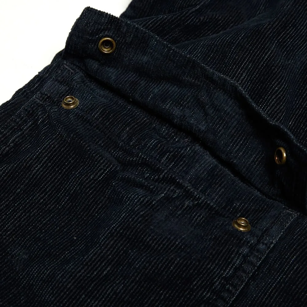 Visvim Redwood Knit Collar Corduroy Jacket KanoDark Indigo