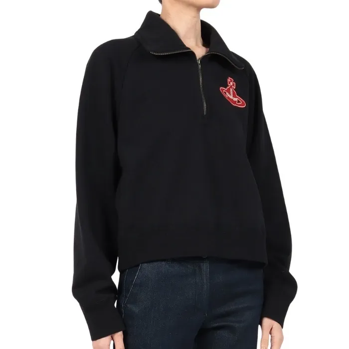 Vivienne Westwood  |Blended Fabrics Long Sleeves Plain Logo