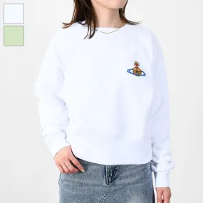 Vivienne Westwood  |Crew Neck Long Sleeves Plain Cotton Logo