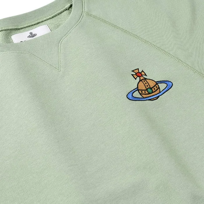 Vivienne Westwood  |Crew Neck Long Sleeves Plain Cotton Logo