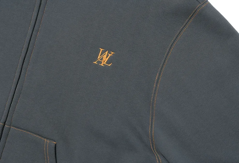 WOOALONG  |Unisex Street Style Logo Hoodies