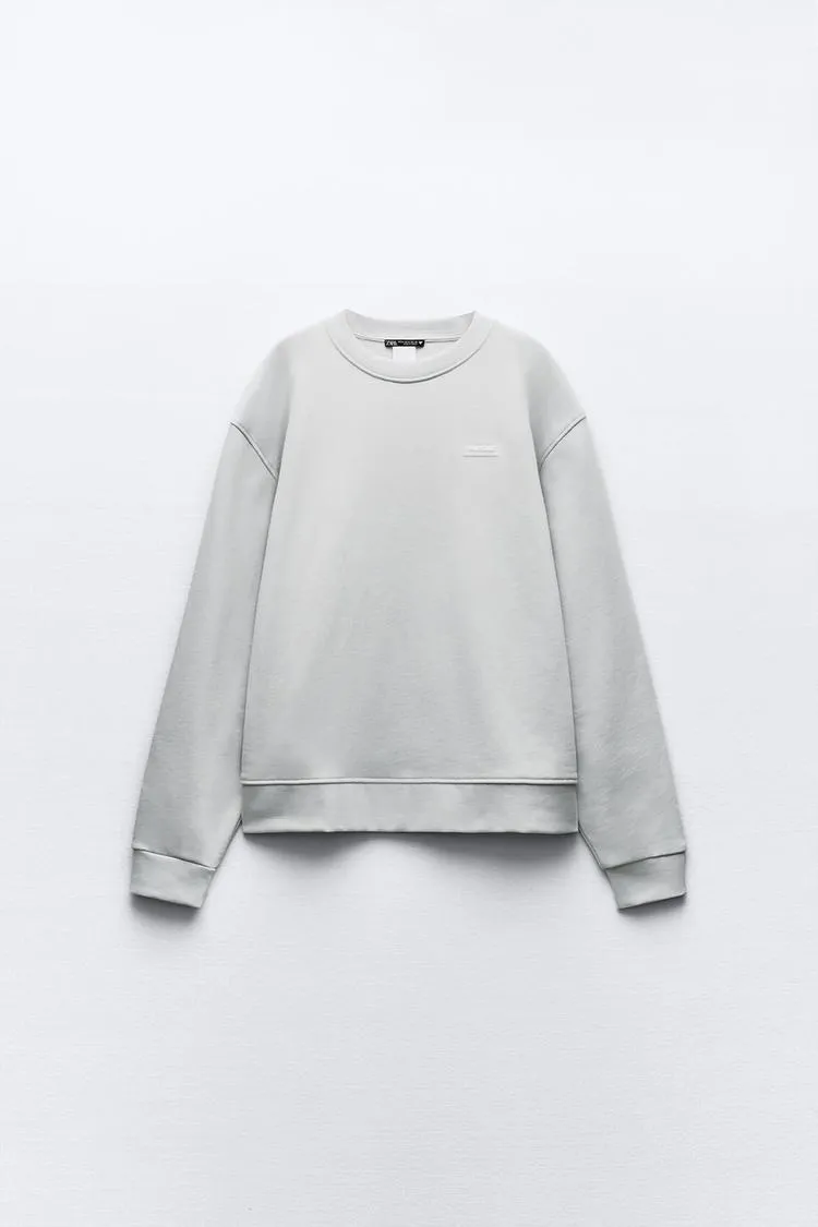 ZARA  |Street Style Plain Hoodies & Sweatshirts