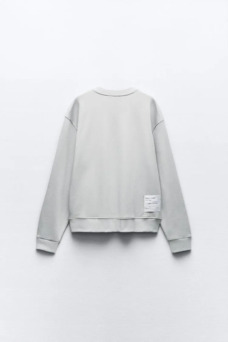 ZARA  |Street Style Plain Hoodies & Sweatshirts